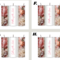 Custom name tumbler for sister of bride; Group tumblers for bridal party photo; Colorful floral bachelorette cups with straws
